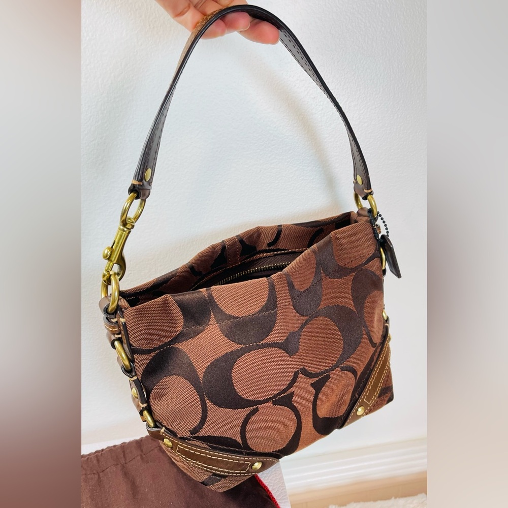 Coach Mini Signature Pochette Hobo